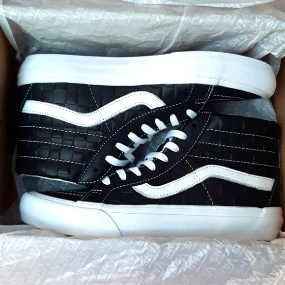 Vault by Vans Sk8-Hi Reissue VLT LX Checkerboard Embossed *NWTin Box* - Picture 6 of 10